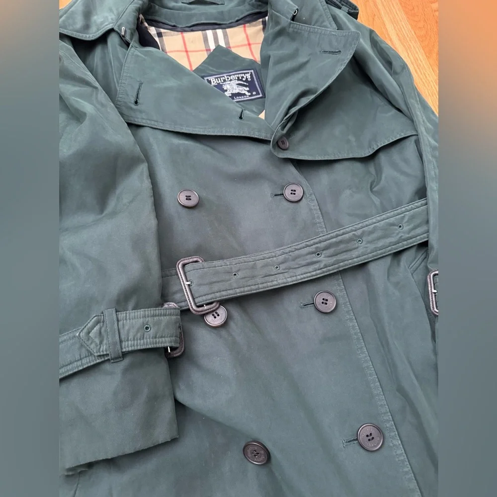 Vintage Burberry Trench Coat size 4 - Picture 5 of 8
